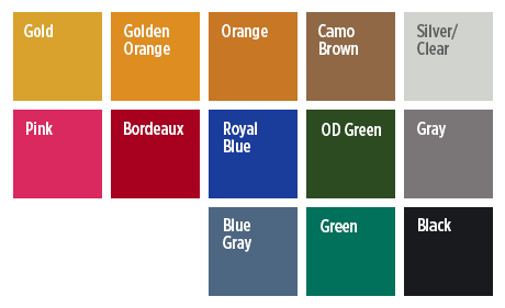 hard anodized aluminum colors